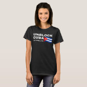 Unblock Cuba T-Shirt (Vorne ganz)