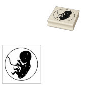 Unborn Baby Gummistempel (Stempel)