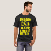 UNBORNES SCHWARZLEBEN T-Shirt (Vorne ganz)