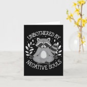 Unbothered By Negative Souls Karte (Gelbe Blume)