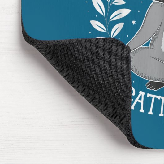 Unbothered By Negative Souls Mousepad (Ecke)