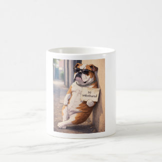 Unbothered Dog Mug | Funny Attitude Coffee Cup Kaffeetasse