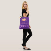 Unbothered Queen Tote Shopping Bag Tasche (Am Model)