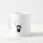 Unbrauchbares EMO Kaffeetasse (Vorderseite Links)