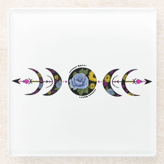 Unbreakable Nature's Cycle  Glasuntersetzer (Vorderseite)