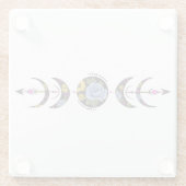 Unbreakable Nature's Cycle  Glasuntersetzer (Rückseite)