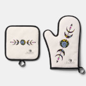 Unbreakable Nature's Cycle Ofenhandschuh & Topflappen-Set (Vorderseite)