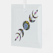 Unbreakable Nature's Cycle  Ornament Aus Glas (Vorderseite links)