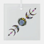 Unbreakable Nature's Cycle  Ornament Aus Glas (Vorderseite)