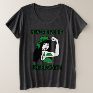 UNBRECHBAR (langes Haar)...C Diff Große Größe T-Shirt