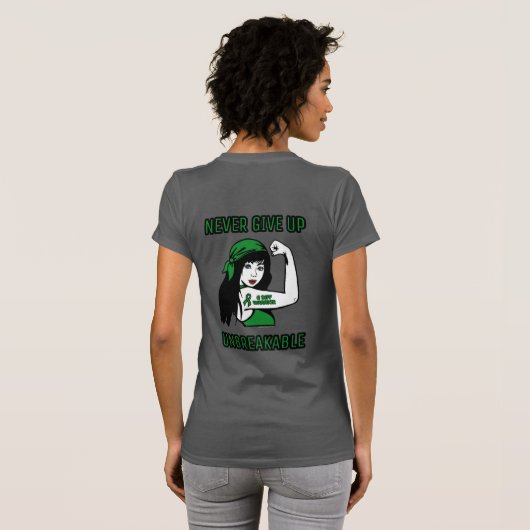 UNBRECHBAR (langes Haar)...C Diff T-Shirt (Schwarz voll)