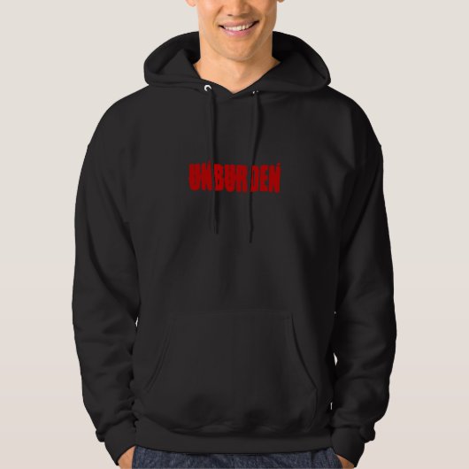 unburden hoodie (Vorderseite)