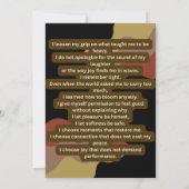 Unburdened (Rückseite)