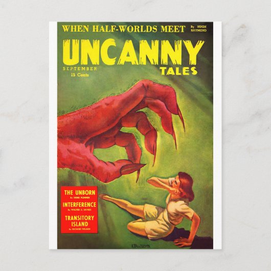 Uncanny 2 postkarte (Vorderseite)