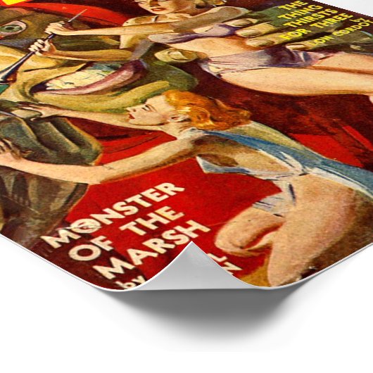 Uncanny Tales Comic Poster May (Ecke)