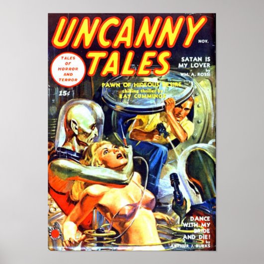 Uncanny Tales -- Satan is my Lover Poster (Vorne)