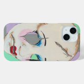 'Uncanny Valley' Malerei auf einem Case-Mate iPhone Hülle (Rückseite (Horizontal))