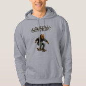 Unchained Skater Pitbull - Skateboarding Graphic Hoodie (Vorderseite)