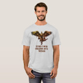 Unchained Strength Front & Back Gym T-Shirt | Phoe (Vorne ganz)