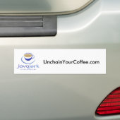 UnchainYourCoffee.com Autoaufkleber (Auf Auto)