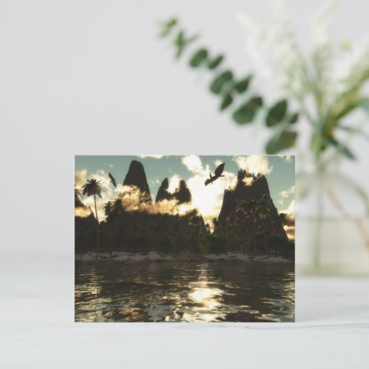 Uncharta Wilderness Postkarte (Stehend Vorderseite)