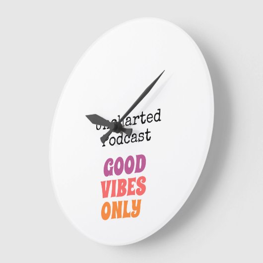 Uncharted Time Große Wanduhr (Winkel)