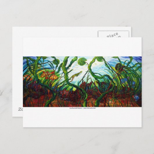 Uncharted Waters POSTCARD Postkarte (Vorne/Hinten)