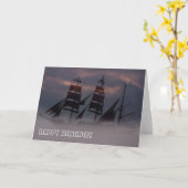 Uncharterte Gewässer - Geburtstagskarte Karte (Gelbe Blume)