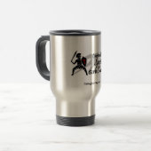 Unchecked Spirits Silver Mug Reisebecher (Vorderseite Links)