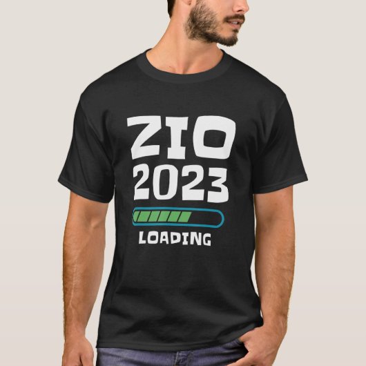 Uncle 2023 Loading Best Uncle In The World Future  T-Shirt (Vorderseite)
