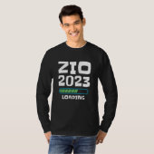 Uncle 2023 Loading Best Uncle In The World Future  T-Shirt (Vorne ganz)