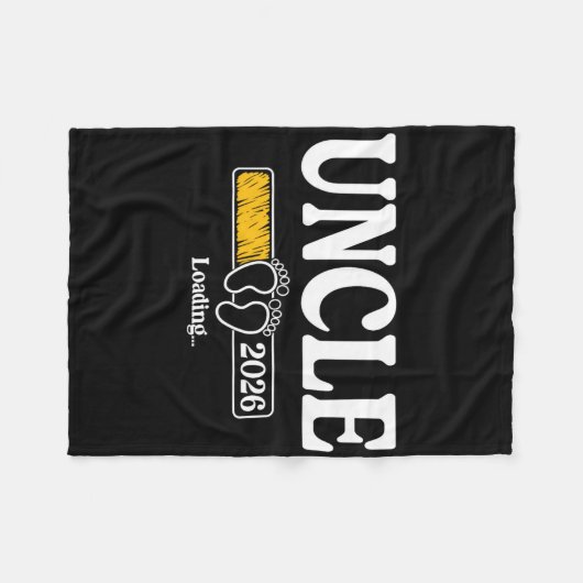 Uncle 2026 Loading Uncle Est. 2026, New Uncle 2026 Fleecedecke (Vorderseite (Horizontal))