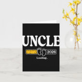 Uncle 2026 Loading Uncle Est. 2026, New Uncle 2026 Karte (Gelbe Blume)