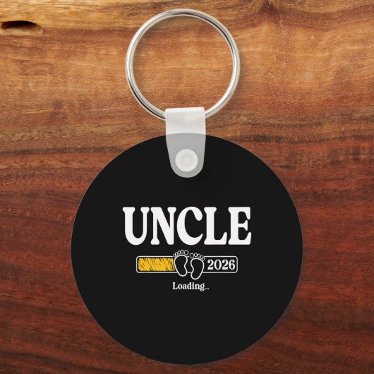 Uncle 2026 Loading Uncle Est. 2026, New Uncle 2026 Schlüsselanhänger (Vorderseite)