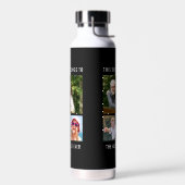 Uncle 3 Foto Collage Black Trinkflasche (Links)
