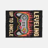 Uncle Art For Uncle Men From Niece Nephew First Ti Fleecedecke (Vorderseite (Horizontal))