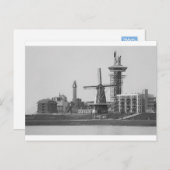 Uncle Beach Cityscape, Vlissingen, Postkarte (Vorne/Hinten)