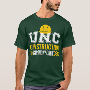 Uncle Birthday Crew 1. Bau Geburtstag Wahrheit T-Shirt