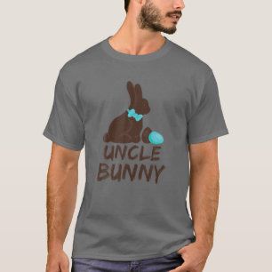 Uncle Bunny Chocolate Niedlich Matching Family Eas T-Shirt
