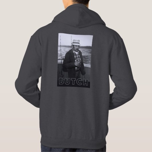 UNCLE BUTCH - Männerhoodie Hoodie (Rückseite)
