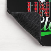 Uncle Claus Christmas Lights Matching Family Xmas  Mousepad (Ecke)