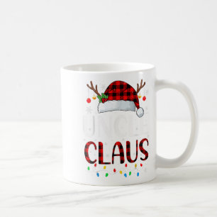 Uncle Claus Christmas Lights Pajama Family Matchin Kaffeetasse
