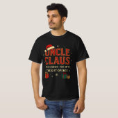 Uncle Claus – The Legend, The Myth, The Gift-Opene T-Shirt (Vorne ganz)