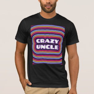 UNCLE CRAZY UNCLE RETRO T - SHIRT T - SHIRT