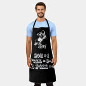 Uncle Daddy Grill Schürze Cooking Painting (Getragen)