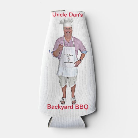 Uncle Dans Hinterhof GRILLEN Cooler Flaschenkühler (Vorderseite)