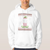 Uncle Elf Ugly Christmas Hoodie (Vorderseite)