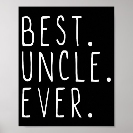 Uncle Ever Family Cool Poster (Vorne)
