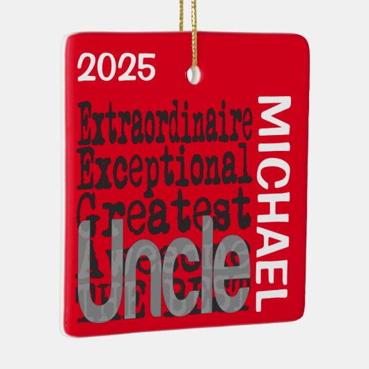 Uncle Extraordinaire CUSTOM Keramikornament (Rechts)