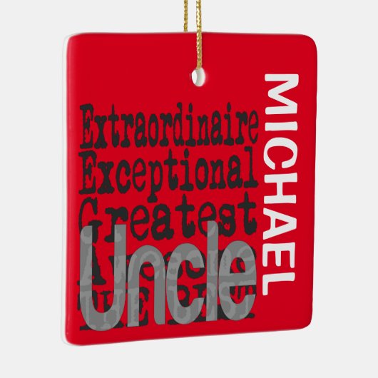 Uncle Extraordinaire CUSTOM Keramikornament (Rechts)